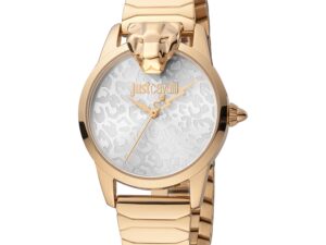 Authentic JUST CAVALLI TIME Women 32 mm SS IP Rose Gold Quartz Elegant Wristwatch  – JUST CAVALLI