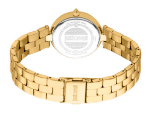 Authentic JUST CAVALLI TIME Women 32 mm SS IP Gold Quartz Elegant Wristwatch  – JUST CAVALLI