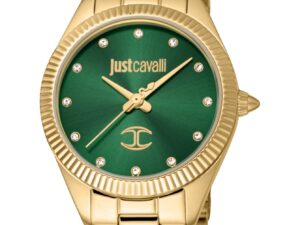 Authentic JUST CAVALLI TIME Women 30 mm SS IP Gold Seiko Movement VJ20 Elegant Wristwatch  – JUST CAVALLI TIME