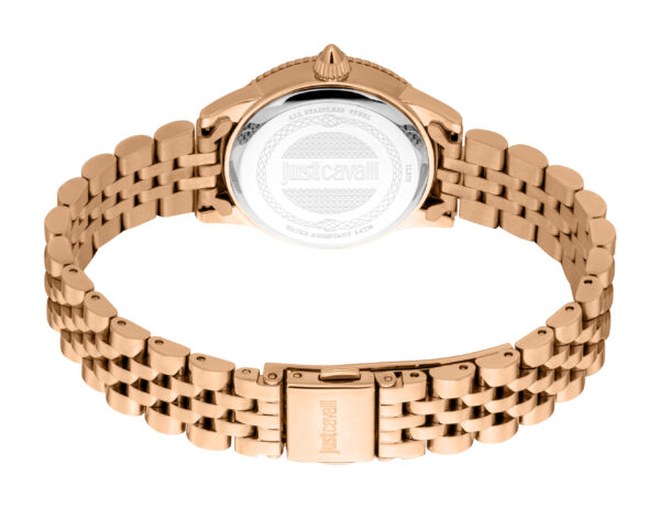 Authentic JUST CAVALLI TIME Women 30 mm SS IP Rose Gold Seiko Movement VJ20 Top-Quality Wristwatch  - JUST CAVALLI TIME - Image 2