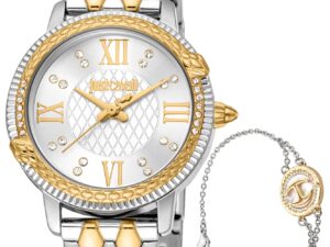 Authentic JUST CAVALLI TIME Women 30 mm SS IP Gold Seiko Movement VJ20 Top-Quality Wristwatch  – JUST CAVALLI TIME