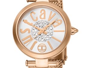 Authentic JUST CAVALLI TIME Women 28 mm SS IP Rose Gold Seiko Movement VJ20 Elegant Wristwatch  – JUST CAVALLI TIME