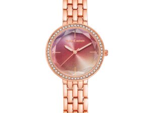 Authentic JUICY COUTURE Women SS IP Rose Gold Quartz Elegant Watch  – JUICY COUTURE