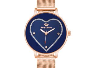 Authentic JUICY COUTURE Women SS IP Rose Gold Quartz Designer Watch  – JUICY COUTURE