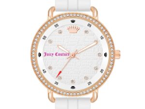 Authentic JUICY COUTURE Women SS IP Rose Gold Quartz Elegant Watch  – JUICY COUTURE