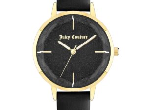 Authentic JUICY COUTURE Women SS IP Gold Quartz Designer Watch  – JUICY COUTURE