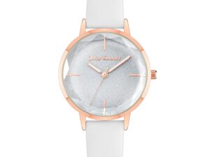 Authentic JUICY COUTURE Women SS IP Rose Gold Quartz Designer Watch  – JUICY COUTURE