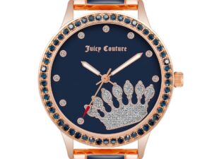 Authentic JUICY COUTURE Women SS IP Rose Gold Quartz Elegant Watch  – JUICY COUTURE