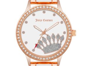 Authentic JUICY COUTURE Women SS IP Rose Gold Quartz Elegant Watch  – JUICY COUTURE