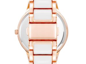 Authentic JUICY COUTURE Women SS IP Rose Gold Quartz Elegant Watch  – JUICY COUTURE