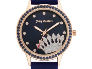 Authentic JUICY COUTURE Women SS IP Rose Gold Quartz Designer Watch  – JUICY COUTURE