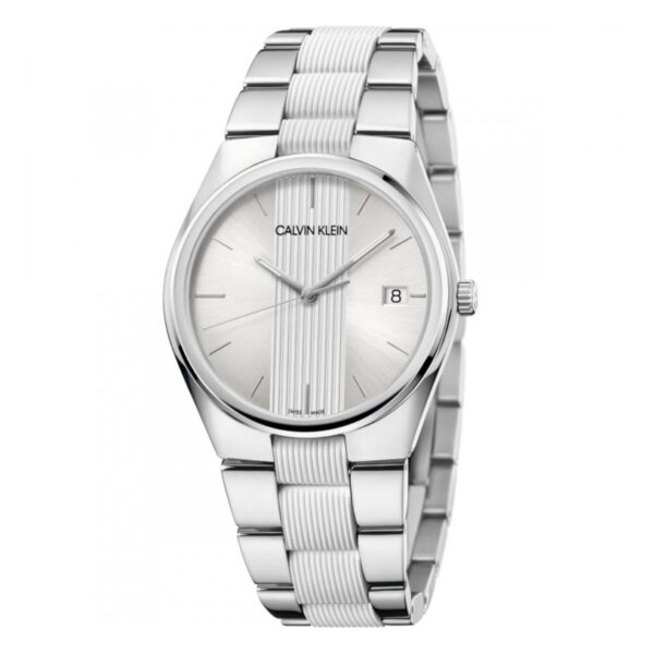 Authentic CK Calvin Klein Men 40 mm Stainless Steel Quartz Top-Quality Wristwatch  - CALVIN KLEIN