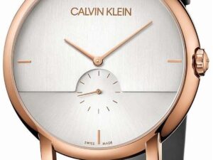 Authentic CK Calvin Klein Women 43 mm SS IP Rose Gold Quartz Top-Quality Wristwatch  – CALVIN KLEIN