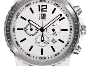 Authentic LIGHT TIME Men 48 mm Polycarbonate Quartz Elegant Wristwatch  – LIGHT TIME