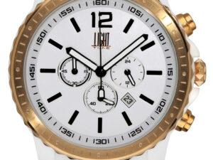 Authentic LIGHT TIME Men 48 mm Polycarbonate Quartz Elegant Wristwatch  – LIGHT TIME