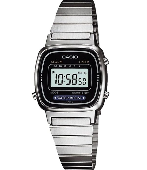 Authentic CASIO COLLECTION & VINTAGE Women 25 mm Resin Quartz Digit Designer Wristwatch  - CASIO VINTAGE