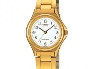 Authentic CASIO COLLECTION & VINTAGE Women 27 mm Brass Quartz Designer Wristwatch  – CASIO COLLECTION