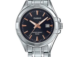 Authentic CASIO COLLECTION & VINTAGE Women 31 mm Stainless Steel Quartz Designer Wristwatch  – CASIO COLLECTION