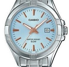 Authentic CASIO COLLECTION & VINTAGE Women 31 mm Stainless Steel Quartz Designer Wristwatch  – CASIO COLLECTION