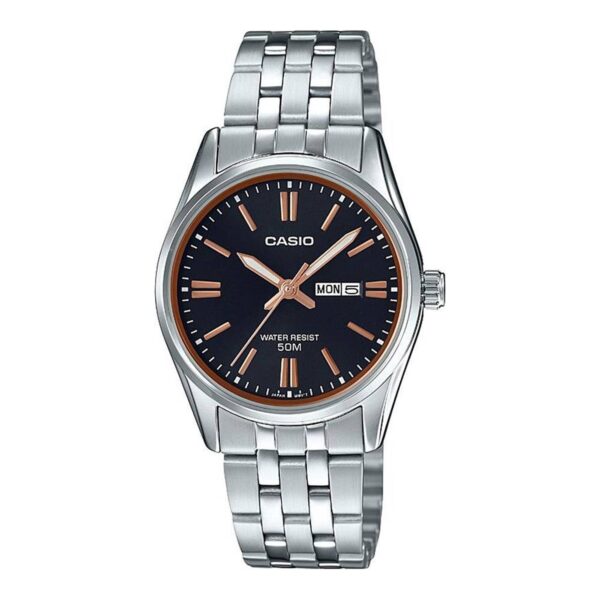 Authentic CASIO COLLECTION & VINTAGE Women 36 mm Stainless Steel Quartz Designer Wristwatch  - CASIO COLLECTION