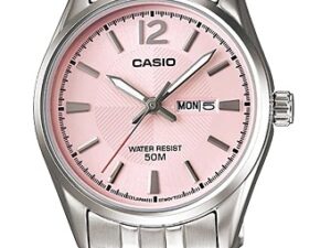 Authentic CASIO COLLECTION & VINTAGE Women 36 mm Stainless Steel Quartz Designer Wristwatch  – CASIO COLLECTION