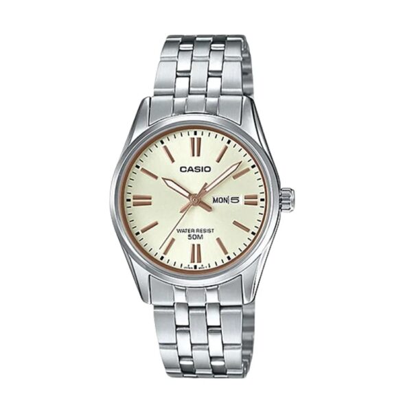 Authentic CASIO COLLECTION & VINTAGE Women 30 mm Stainless Steel Quartz Designer Wristwatch  - CASIO COLLECTION