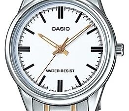 Authentic CASIO COLLECTION & VINTAGE Women 28 mm Metal Quartz Designer Wristwatch  – CASIO COLLECTION