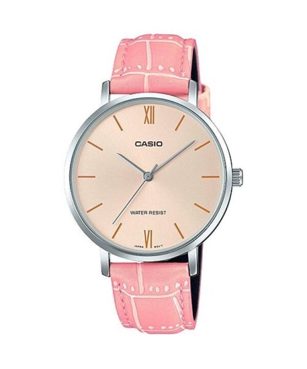 Authentic CASIO COLLECTION & VINTAGE Women 34 mm Stainless Steel Quartz Designer Wristwatch  - CASIO COLLECTION LADY