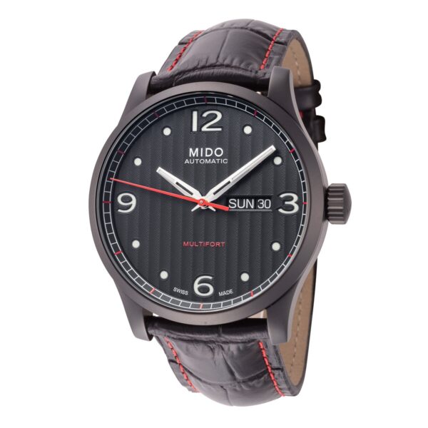 Authentic MIDO Men 42 mm SS IP Black High-end Wristwatch  - Sapphire Glass - MIDO