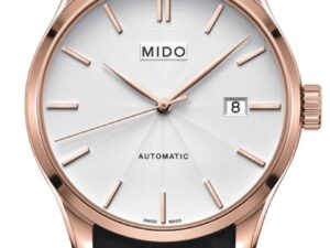 Authentic MIDO Men 40 mm SS IP Gold High-end Wristwatch  – Sapphire Glass – MIDO