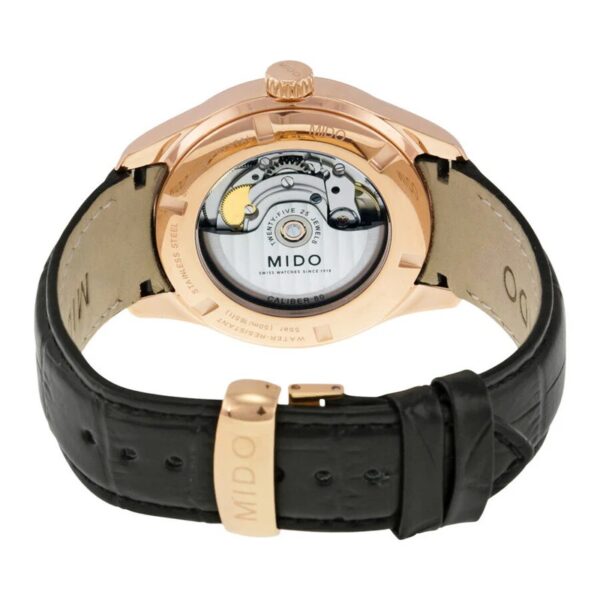 Authentic MIDO Men 40 mm SS IP Gold High-end Wristwatch  - Sapphire Glass - MIDO - Image 3