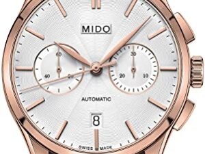 Authentic MIDO Men 42 mm SS IP Gold Luxurious Wristwatch  – Sapphire Glass – MIDO