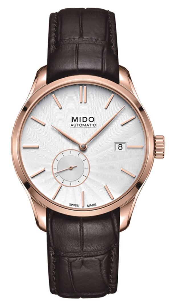 Authentic MIDO Men 40 mm SS IP Gold High-end Wristwatch  - Sapphire Glass - MIDO