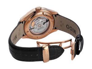 Authentic MIDO Men 40 mm SS IP Gold High-end Wristwatch  – Sapphire Glass – MIDO