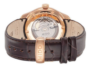 Authentic MIDO Men 42.5 mm SS IP Rose Gold High-end Wristwatch  – Sapphire Glass – MIDO