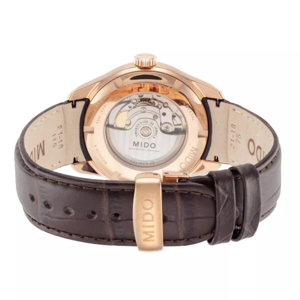 Authentic MIDO Men 42.5 mm SS IP Gold High-end Wristwatch  - Sapphire Glass - MIDO - Image 2