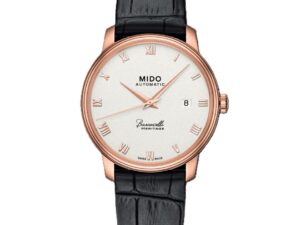 Authentic MIDO Men 39 mm SS IP Rose Gold Luxurious Wristwatch  – Sapphire Glass – MIDO