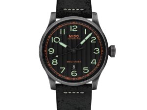 Authentic MIDO Men 44 mm SS IP Gun High-end Wristwatch  – Sapphire Glass – MIDO