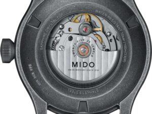 Authentic MIDO Men 44 mm SS IP Gun High-end Wristwatch  – Sapphire Glass – MIDO