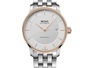 Authentic MIDO Men 39 mm SS IP Gold High-end Wristwatch  – Sapphire Glass – MIDO