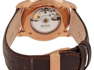 Authentic MIDO Men 42 mm SS IP Rose Gold Luxurious Wristwatch  – Sapphire Glass – MIDO