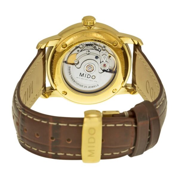 Authentic MIDO Men 38 mm SS IP Gold High-end Wristwatch  - Sapphire Glass - MIDO - Image 3