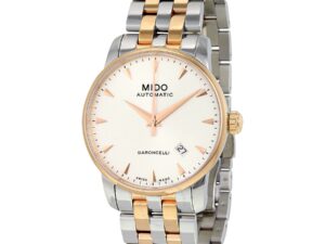 Authentic MIDO Men 38 mm SS IP Rose Gold High-end Wristwatch  – Sapphire Glass – MIDO