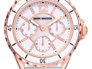 Authentic MARK MADDOX Women 40 mm Stainless Steel Quartz Designer Watch  – MARK MADDOX