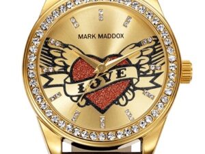 Authentic MARK MADDOX Women 42 mm Quartz Analog Designer Watch  – MARK MADDOX