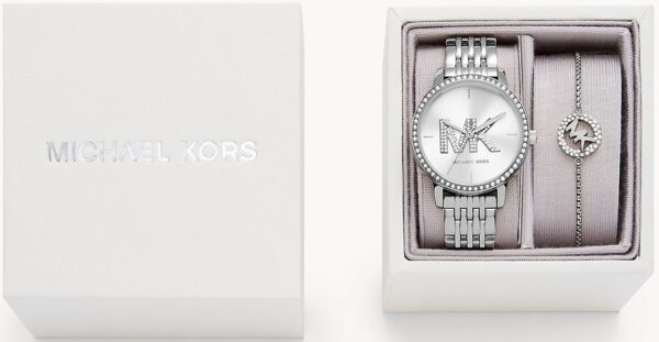 Authentic MICHAEL KORS Women 35 mm Stainless Steel Quartz Exclusive Wristwatch  - MICHAEL KORS - Image 2