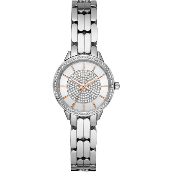 Authentic MICHAEL KORS Women 29 mm Stainless Steel Quartz Top-Quality Wristwatch  - MICHAEL KORS