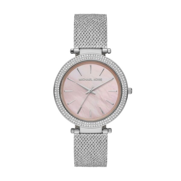 Authentic MICHAEL KORS Women 39 mm Stainless Steel Quartz Top-Quality Wristwatch  - MICHAEL KORS