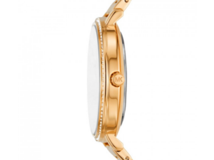 Authentic MICHAEL KORS Women 39 mm SS IP Gold Quartz Elegant Wristwatch  – MICHAEL KORS