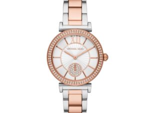 Authentic MICHAEL KORS Women 36 mm SS IP Rose Gold Quartz Top-Quality Wristwatch  – MICHAEL KORS